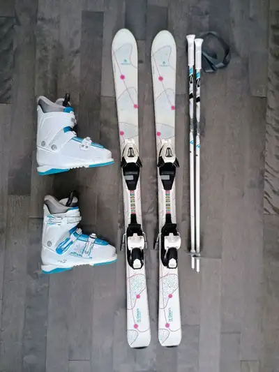 Ensemble de ski alpin pour filles (environ 9 à 11 ans), View more