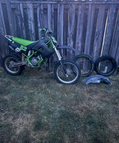 ***Please read the whole add*** This bike is originally a 2001 kx85 but it has been bored out to a k...