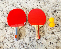 Ping pong table tennis rackets / paddle