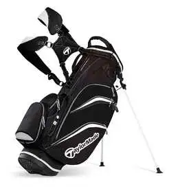 TaylorMade Micro Lite 3.0 Standing Golf Bag 3-way Black/White, View more