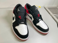 Air Jordan 1 Low OG Black toe Men's EU size 46 [NEW]