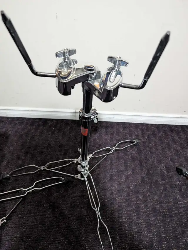 DW and Tama, Double Tom Holder Stands. like new. in Drums & Percussion in Oshawa / Durham Region - Image 6