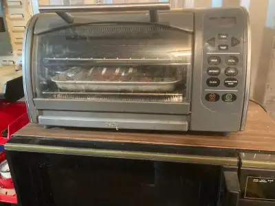 Microwave and toaster oven, View more