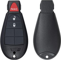 Premium Keyless Entry car Key Remote fobik Compatible with Dodge