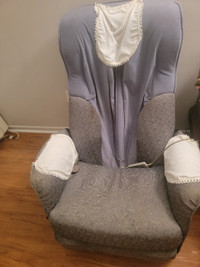Massage chair with 7 modes of settings plus foot massager.