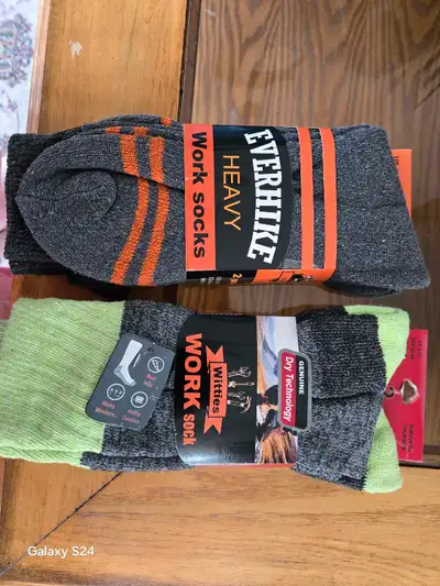 2 Pairs Mens Heavy Duty Work Sock UK 6-11 EUR 39-45 10 sets are available