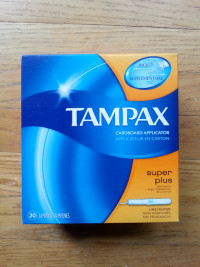 TAMPAX super plus tampons