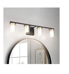 Modern Bathroom Vanity Light Fixtures   4-Light  in Indoor Lighting & Fans in Mississauga / Peel Region - Image 2