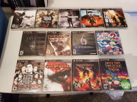 Sony PlayStation 3 PS3 Video Game Collection