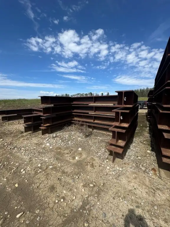 33.5 METRIC TONNES OF HEAVY STRUCTURAL I-BEAM | Other | Red Deer | Free ...