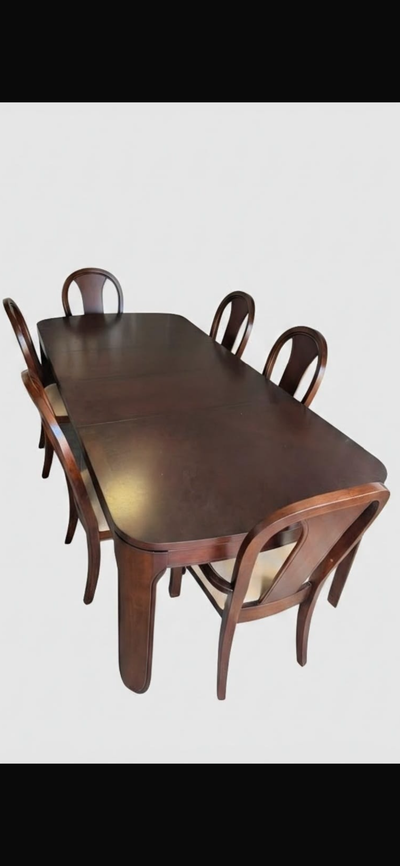 Dinning table with 6 chairs, View more