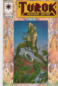 Valiant Comics - Turok: Dinosaur Hunter - Issue #1 (1993).