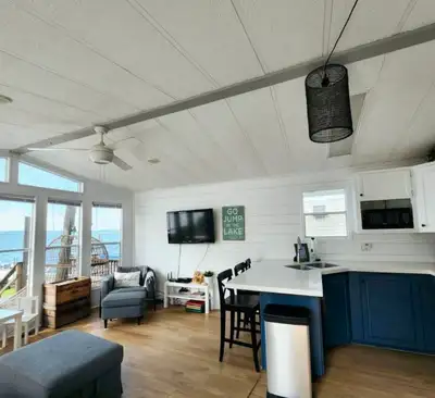 14x 45 3 season renovated trailer. Comes with all furniture and appliances. Canoe will be sold with...