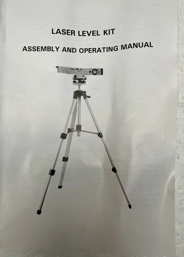 Laser Level Kit - QTG (Unused) in Hand Tools in Kitchener / Waterloo - Image 5