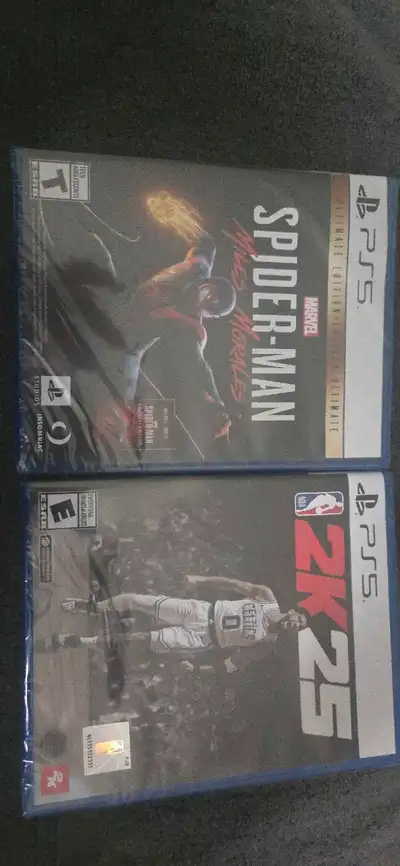 Spider-Man Miles Morales & NBA 2K25 PS5, View more