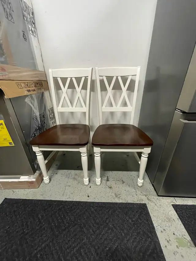NEW 2 Ashwell Wood Dining Chairs    in Chairs & Recliners in London - Image 2