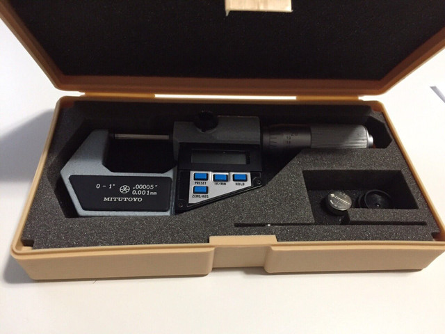 Mitutoyo 293-705 Digimatic Micrometer Free Shipping  in Other Business & Industrial in North Bay - Image 3