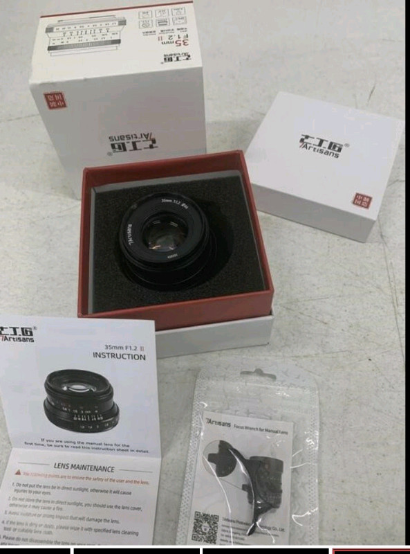 7 artisans Mark II 35mm f1.2 M43 New in Cameras & Camcorders in Mississauga / Peel Region