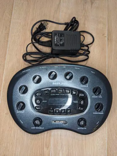 Line 6 Bass Guitar POD xt Multi-Effects Processor, View more