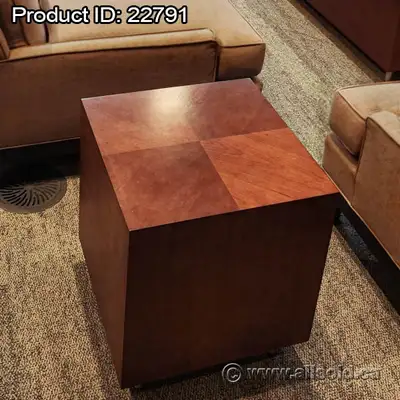 Good quality side end tables, perfect for home or the office Colour: Mixed Wood Tone Condition: Good...