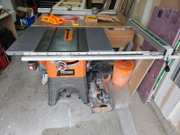 Ridgid 10" Table saw