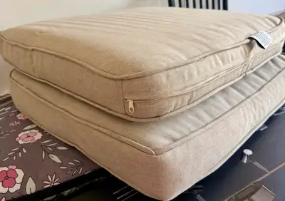 Patio Cushions$10 each / Side Table$10, View more