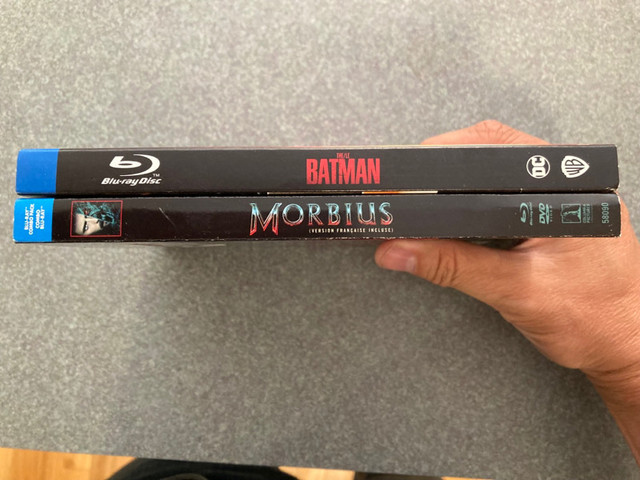 new sealed The Batman Morbius DC Marvel Blurays 2022 in CDs, DVDs & Blu-ray in La Ronge - Image 3