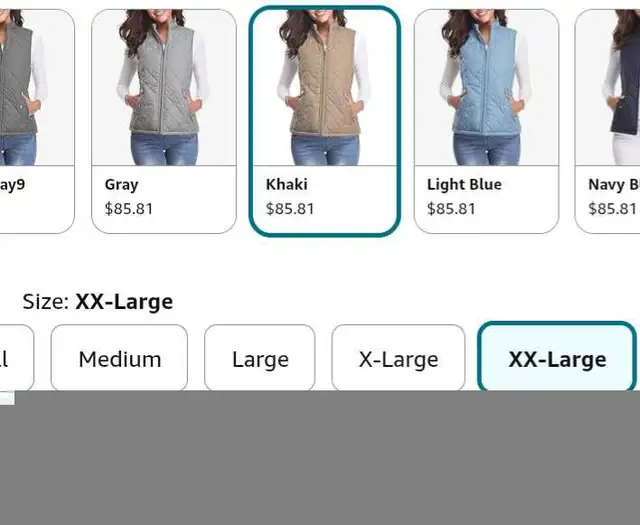 NEW! Women's Sleeveless Padded Vest - XX-Large in Women's - Tops & Outerwear in City of Toronto - Image 3