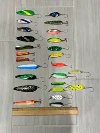 Salmon and trout lure lot