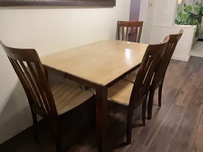 dining room table and chairs , View more