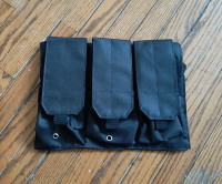 Airsoft triple magazine pouch.  NOW $10.