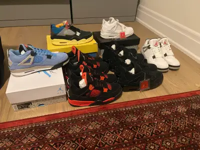All brand new, some without box LJR batch perfect 1:1 reps, premium quality Unc- size 10 Union- size...