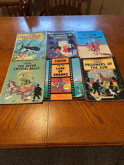 Tintin Books, Vintage 1970s, View more