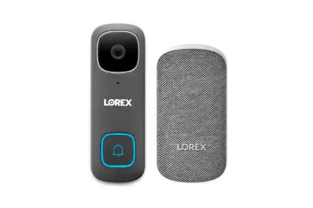 Lorex 1080p Wi-Fi Video Doorbell (Wired) with Wi-Fi Chimebox in Cameras & Camcorders in Mississauga / Peel Region