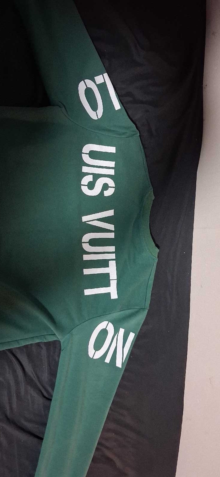Louis Vuitton, Louis Vuitton Green Crewneck Sweatshirt