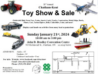 21st ANNUAL CHATHAM-KENT TOY SHOW AND SALE