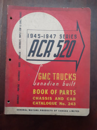 1945 - 1947 GMC Truck Parts Book