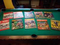 magazine revue football pro ncaa college 40s 50s rare nfl afl