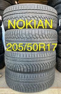 205/50R17 Nokian All Weather (4 Tires) 