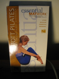 Stott Pilates Essential Matwork vhs tape