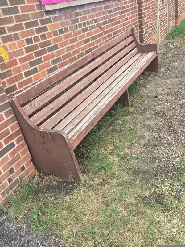 Used 10 feet long wooden picnic bench for sale in Patio & Garden Furniture in Regina - Image 3