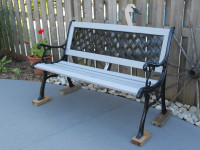 Cast Iron Outdoor Garden Bench