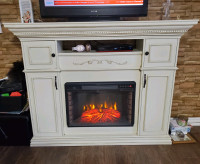 electrical fireplace mantel 