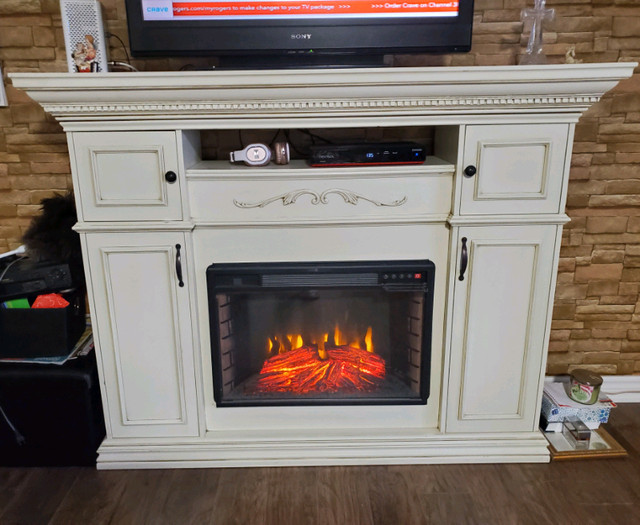 electrical fireplace mantel  in TV Tables & Entertainment Units in Markham / York Region