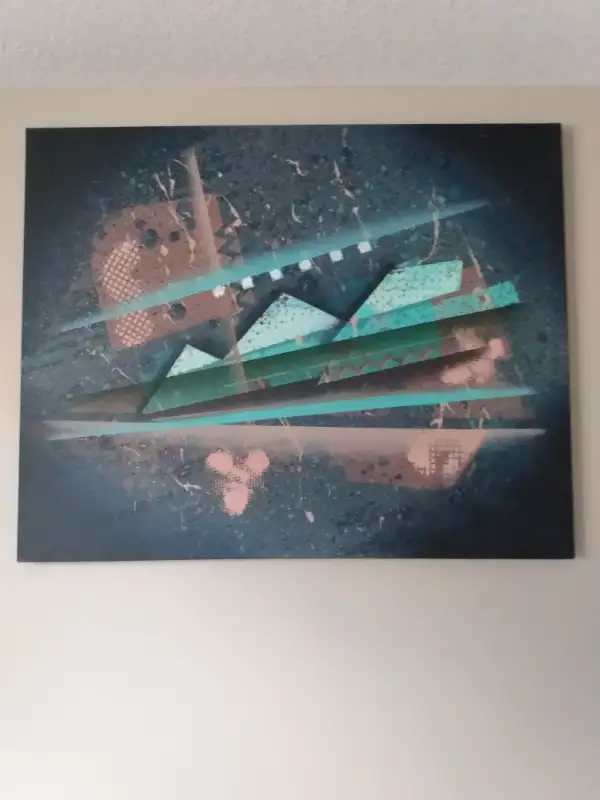 Large Wall Art Canvas  - H- 50" W- 40" in Home Décor & Accents in Kitchener / Waterloo - Image 5