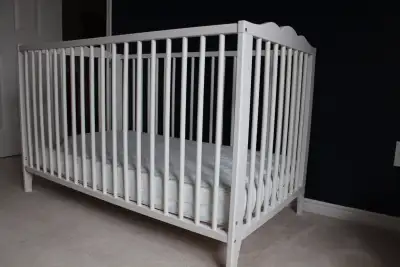 Ikea Baby Crib & Mattress, View more