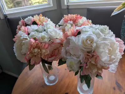 Four Faux Wedding Bouquet , View more