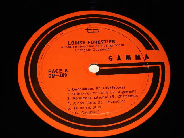 Louise Forestier - Louise Forestier (1967) LP62863257066882123