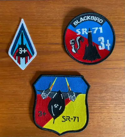 SR-71 Blackbird Uniform Patches, View more