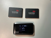 Netgear Sierra Wireless 763S 4G LTE Mobile Hotspot +2 Batteries